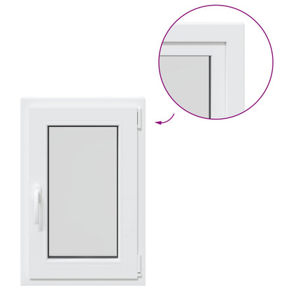 Okeno Do Suterénu Risor 50 X 75 Cm Pvc A Sklo Bílá