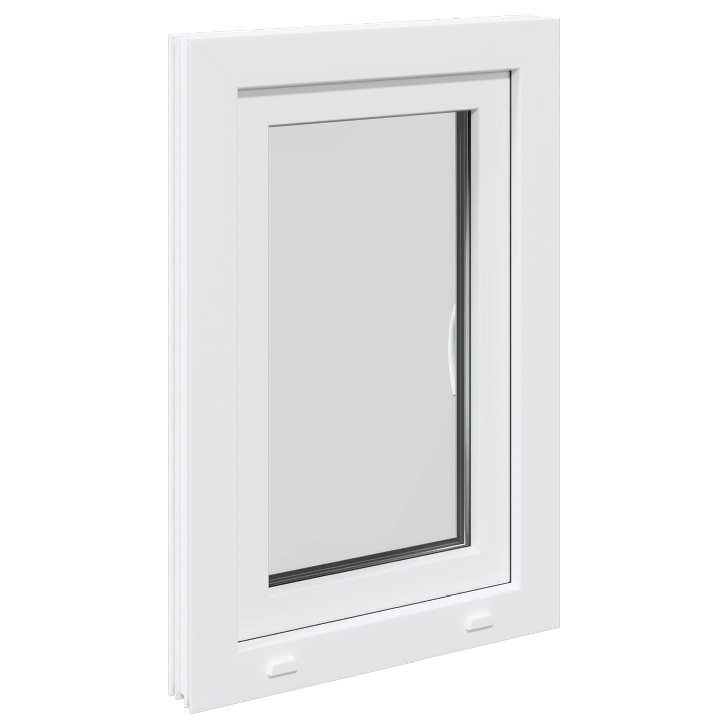 Okeno Do Suterénu Risor 50 X 75 Cm Pvc A Sklo Bílá