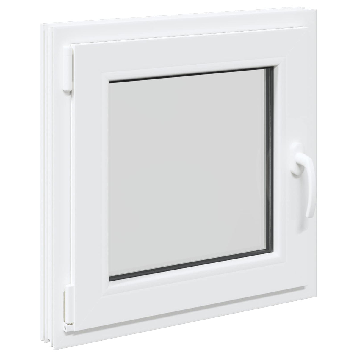 Okeno Do Suterénu Risor 60 X 60 Cm Pvc A Sklo Bílá