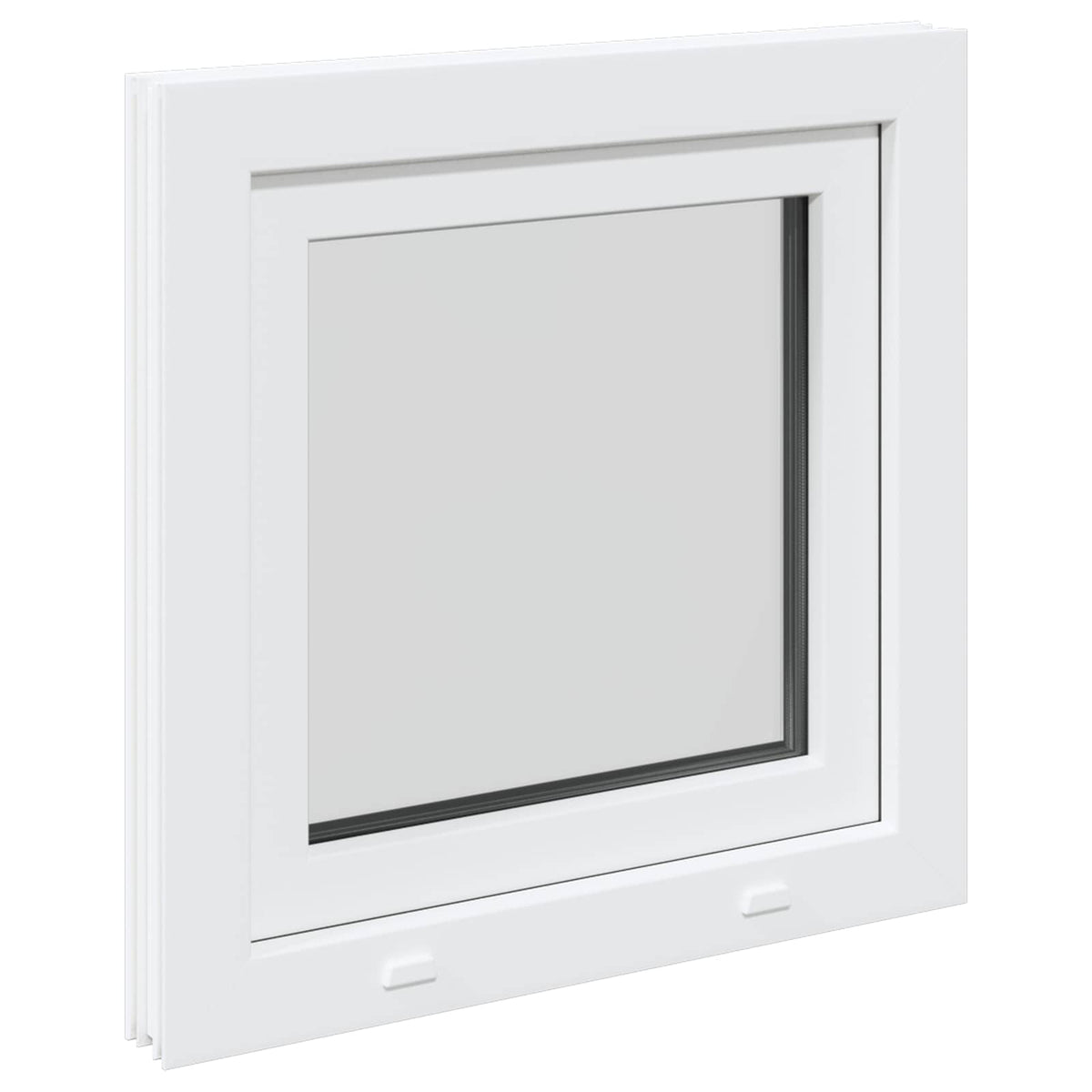 Okeno Do Suterénu Risor 60 X 60 Cm Pvc A Sklo Bílá