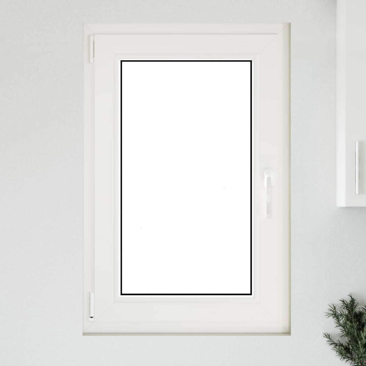 Okeno Do Suterénu Risor 60 X 80 Cm Pvc A Sklo Bílá