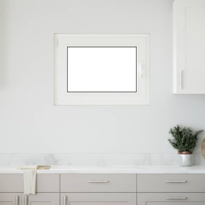 Okeno Do Suterénu Risor 80 X 50 Cm Pvc A Sklo Bílá