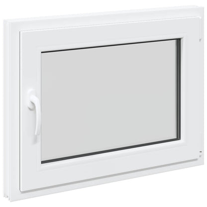 Okeno Do Suterénu Risor 80 X 60 Cm Pvc A Sklo Bílá