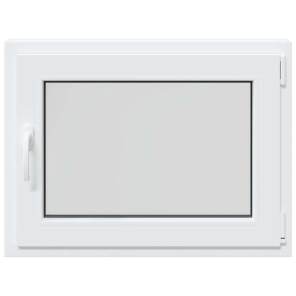 Okeno Do Suterénu Risor 80 X 60 Cm Pvc A Sklo Bílá