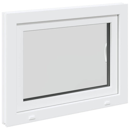 Okeno Do Suterénu Risor 80 X 70 Cm Pvc A Sklo Bílá