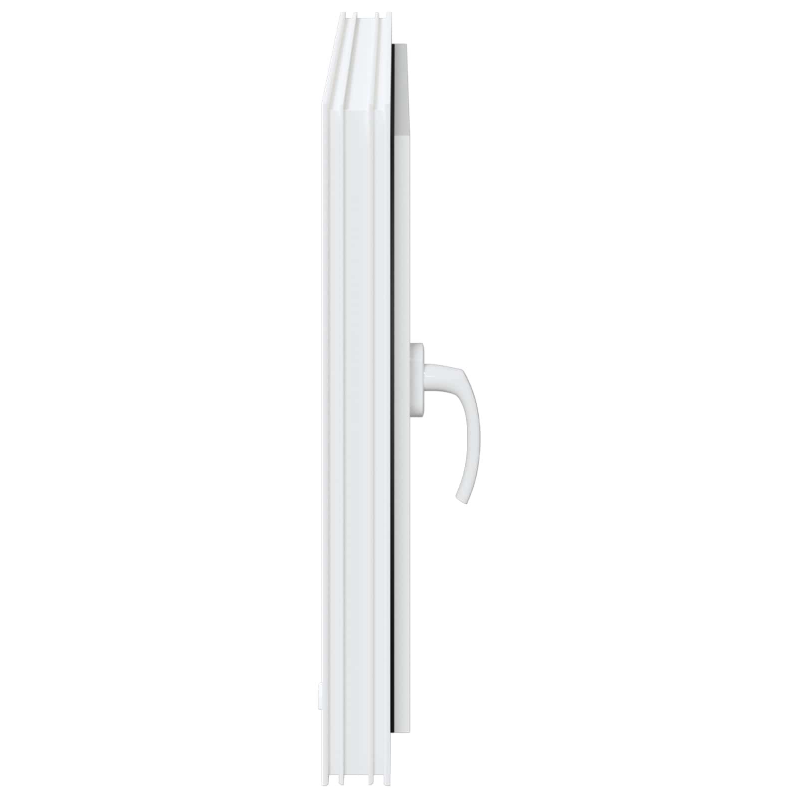 Okeno Do Suterénu Risor 80 X 70 Cm Pvc A Sklo Bílá
