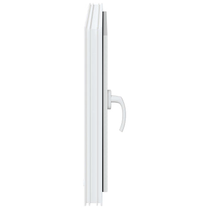 Okeno Do Suterénu Risor 80 X 70 Cm Pvc A Sklo Bílá