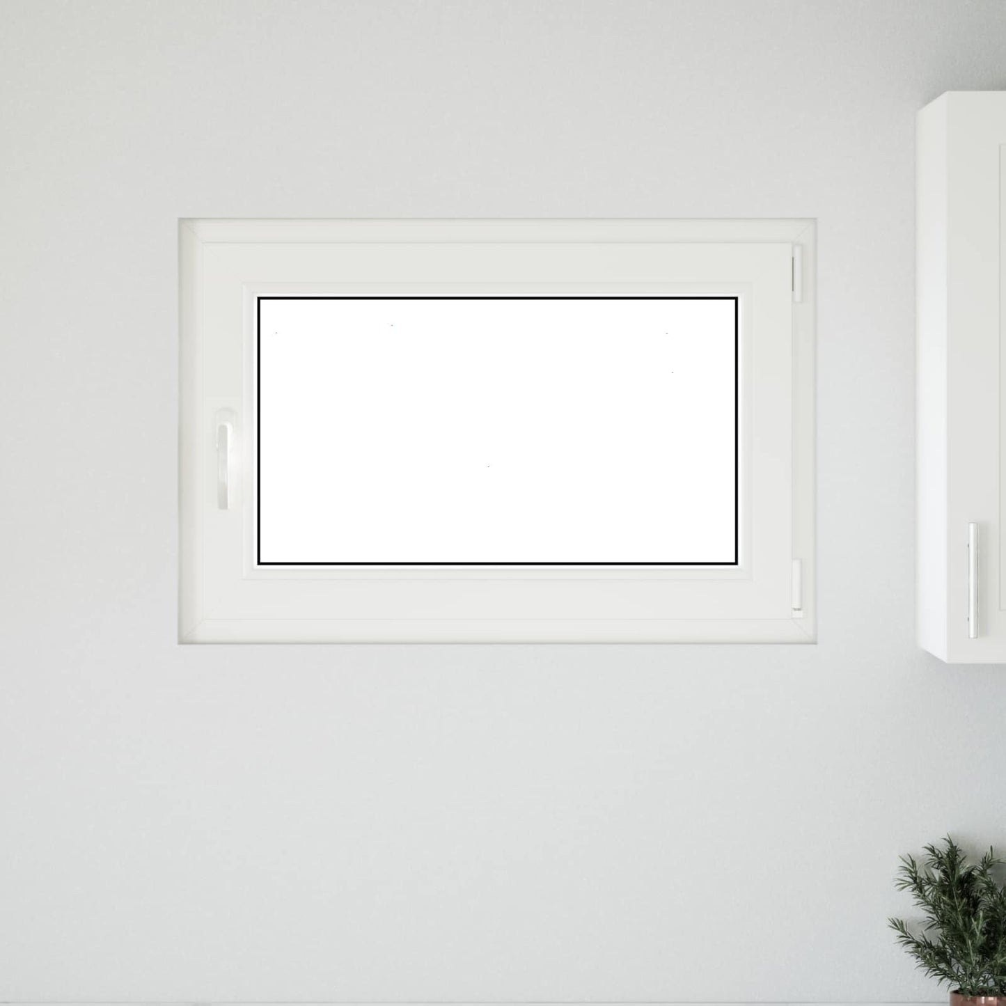 Okeno Do Suterénu Risor 90 X 50 Cm Pvc A Sklo Bílá
