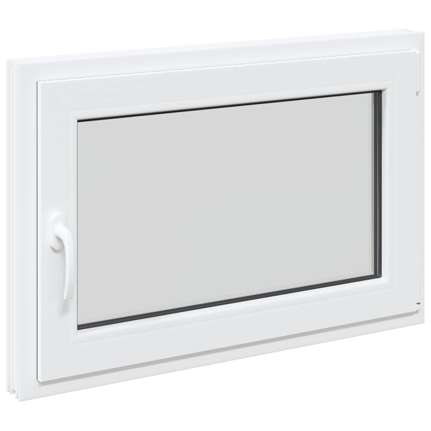 Okeno Do Suterénu Risor 90 X 50 Cm Pvc A Sklo Bílá