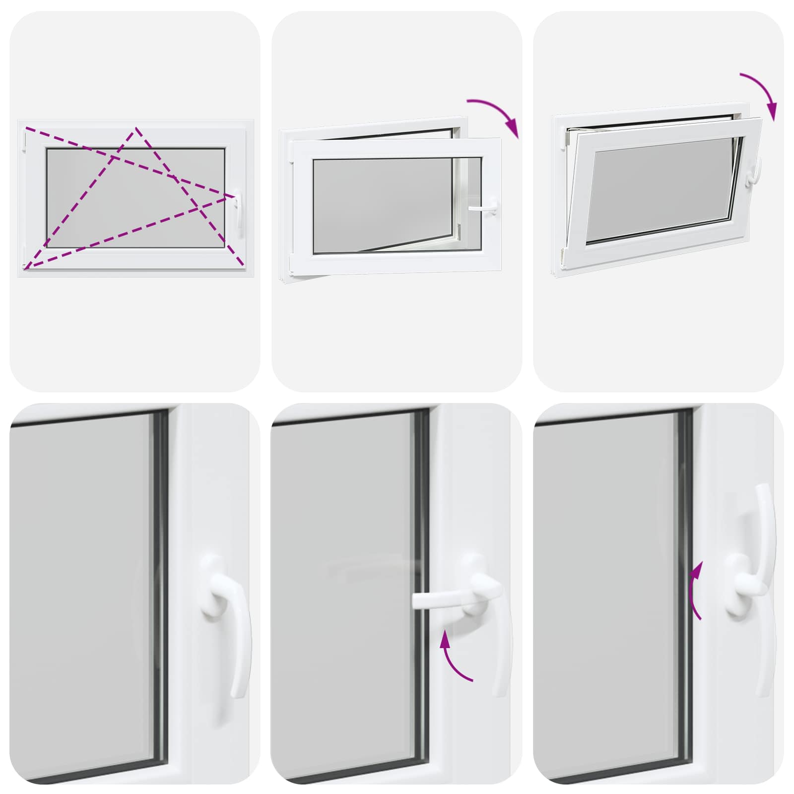 Okeno Do Suterénu Risor 90 X 50 Cm Pvc A Sklo Bílá