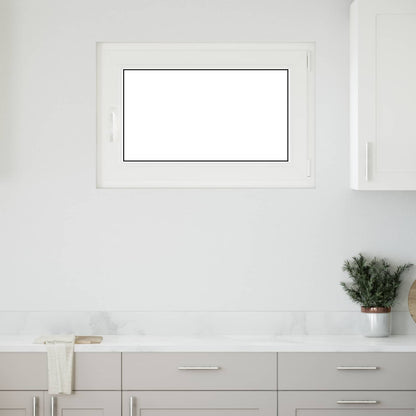 Okeno Do Suterénu Risor 90 X 60 Cm Pvc A Sklo Bílá