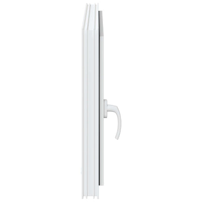 Okeno Do Suterénu Risor 90 X 70 Cm Pvc A Sklo Bílá