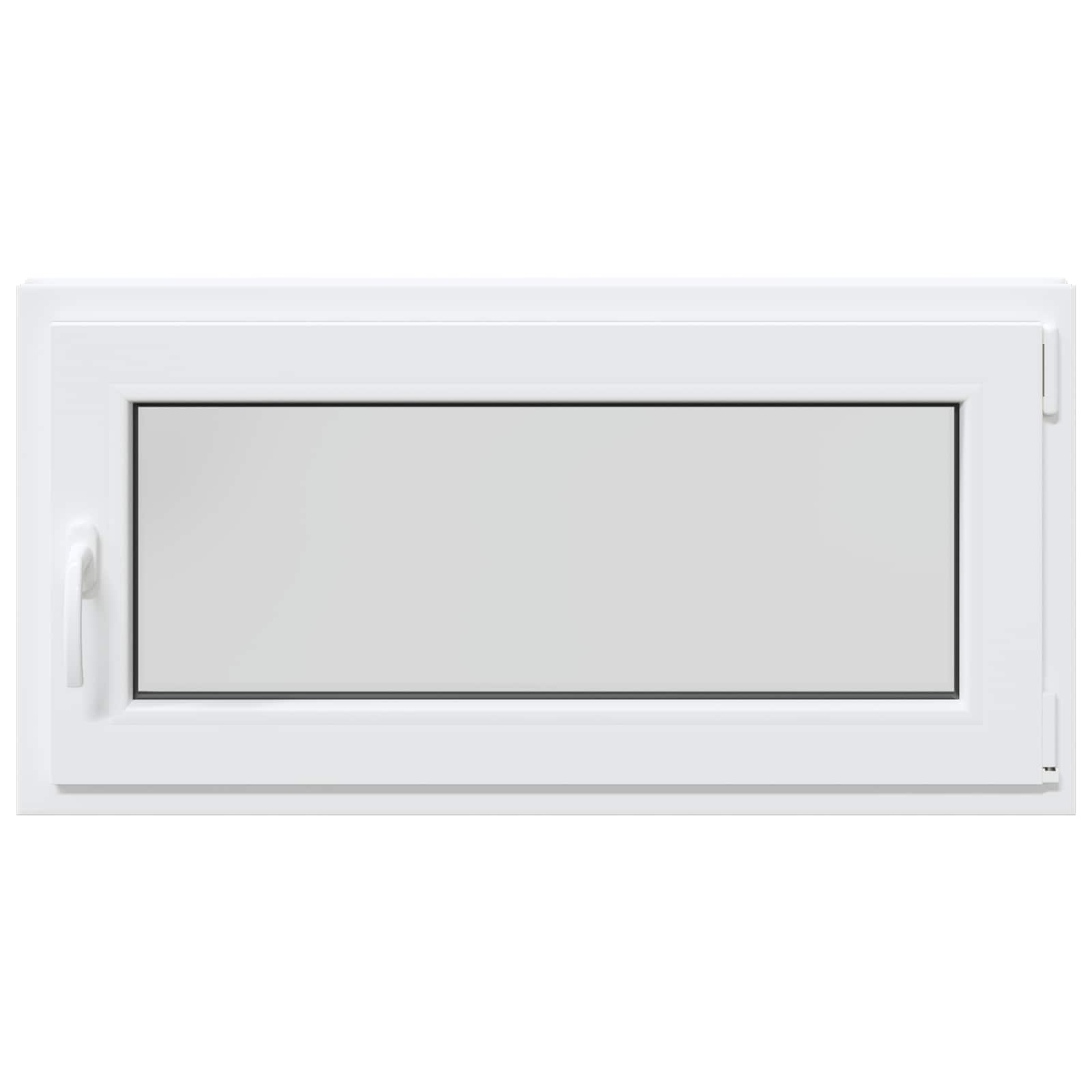 Okeno Do Suterénu Risor 100 X 50 Cm Pvc A Sklo Bílá