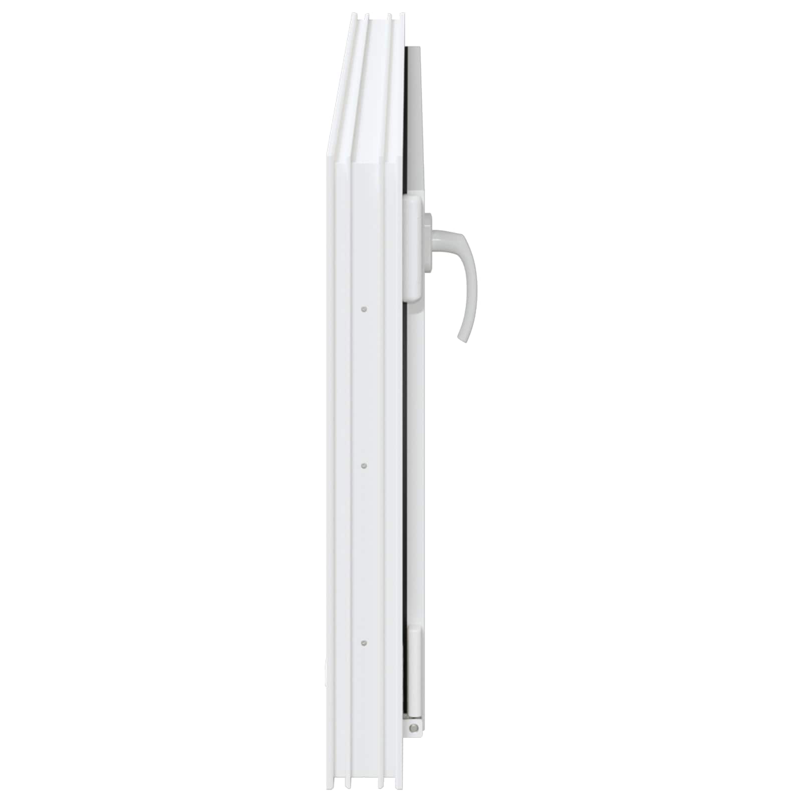 Okeno Do Suterénu Risor 100 X 50 Cm Pvc A Sklo Bílá