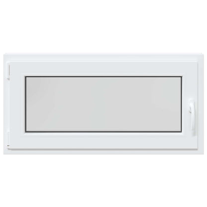 Okeno Do Suterénu Risor 100 X 50 Cm Pvc A Sklo Bílá