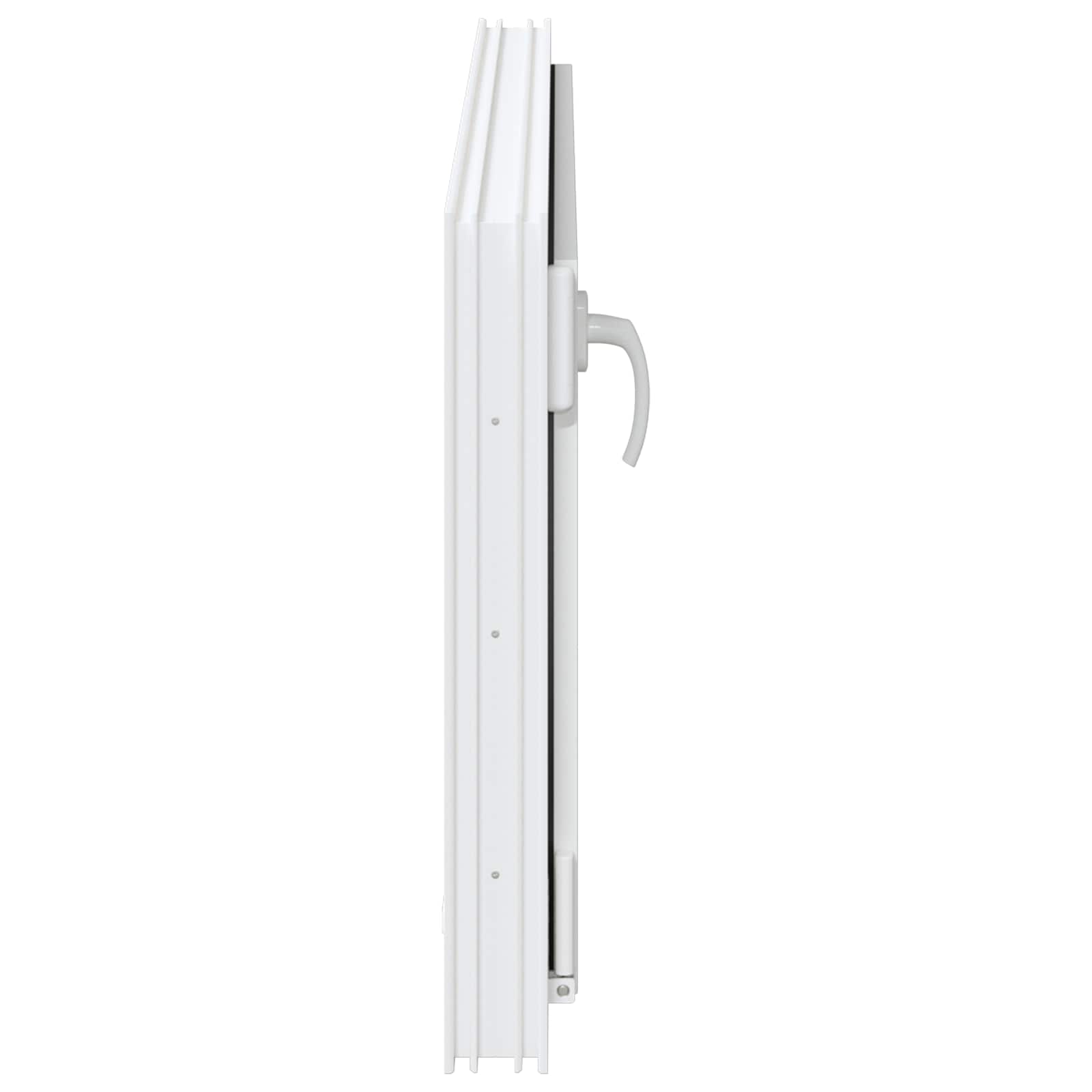 Okeno Do Suterénu Risor 100 X 50 Cm Pvc A Sklo Bílá