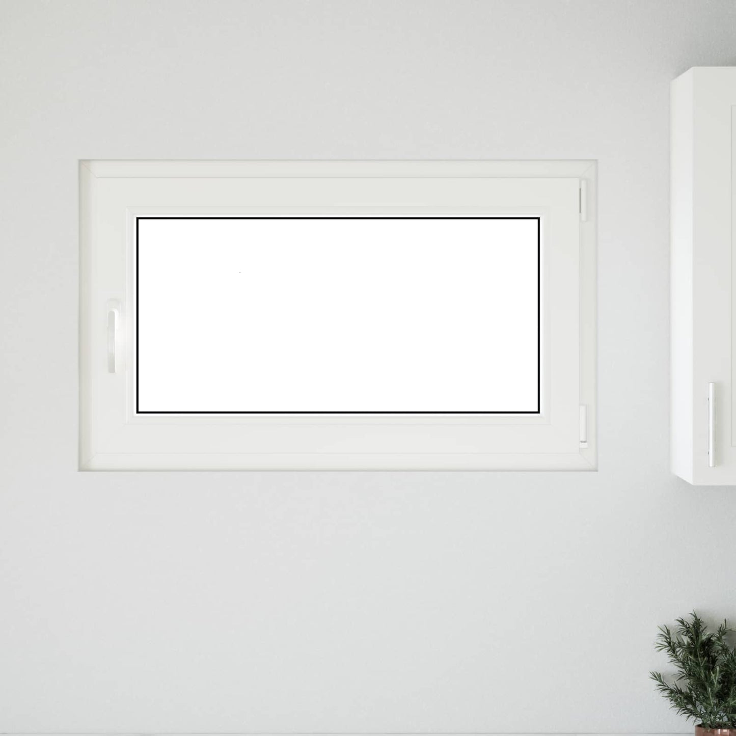 Okeno Do Suterénu Risor 100 X 60 Cm Pvc A Sklo Bílá