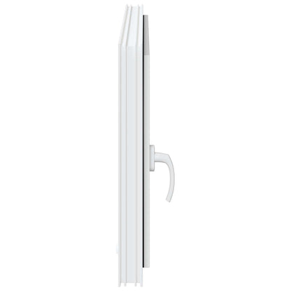 Okeno Do Suterénu Risor 100 X 60 Cm Pvc A Sklo Bílá
