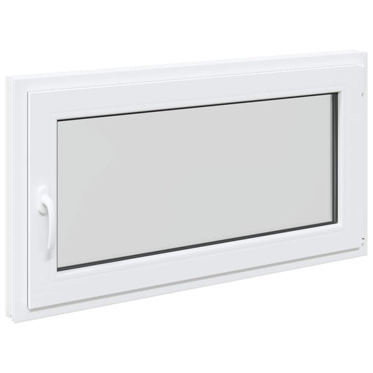 Okeno Do Suterénu Risor 110 X 50 Cm Pvc A Sklo Bílá