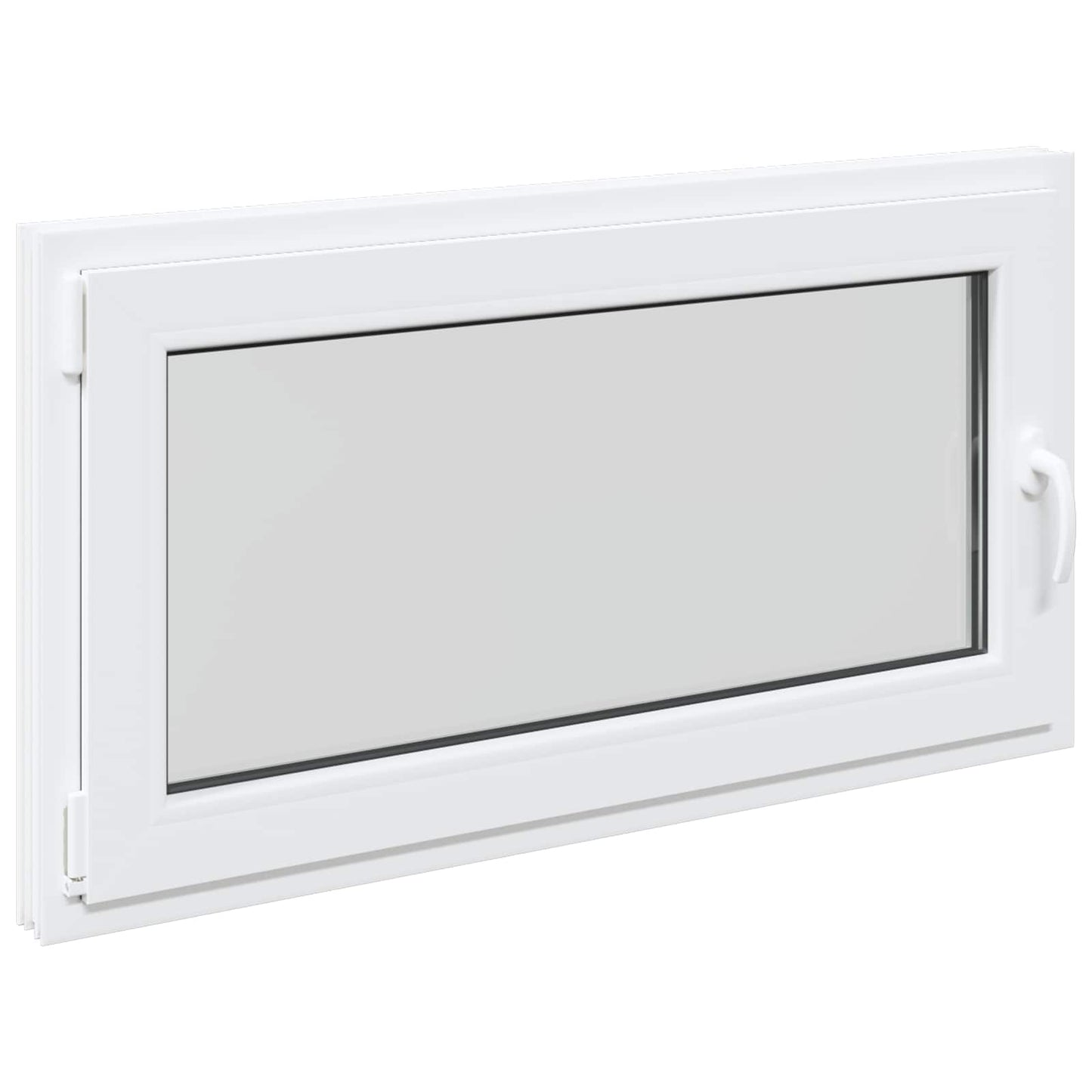 Okeno Do Suterénu Risor 110 X 50 Cm Pvc A Sklo Bílá
