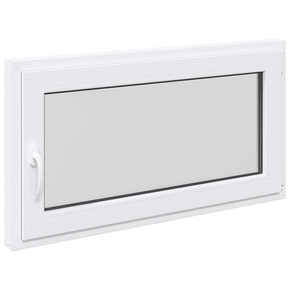 Okeno Do Suterénu Risor 110 X 60 Cm Pvc A Sklo Bílá