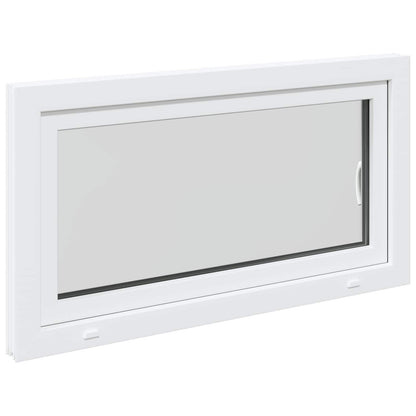Okeno Do Suterénu Risor 110 X 60 Cm Pvc A Sklo Bílá