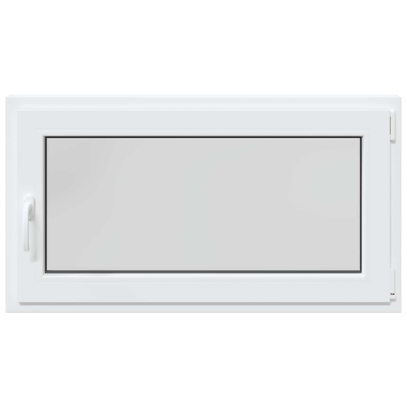 Okeno Do Suterénu Risor 110 X 60 Cm Pvc A Sklo Bílá