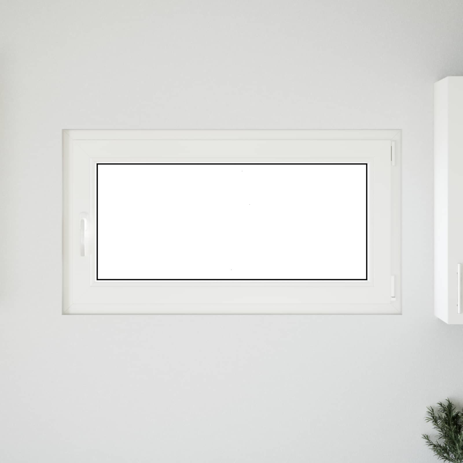Okeno Do Suterénu Risor 110 X 70 Cm Pvc A Sklo Bílá