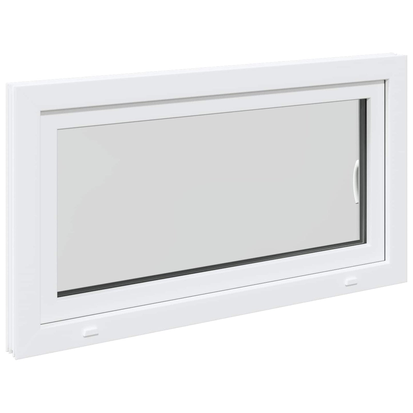 Okeno Do Suterénu Risor 110 X 70 Cm Pvc A Sklo Bílá