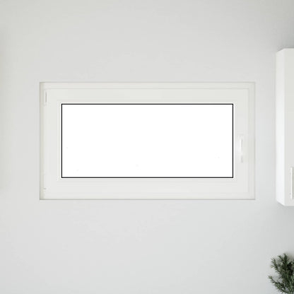 Okeno Do Suterénu Risor 110 X 70 Cm Pvc A Sklo Bílá