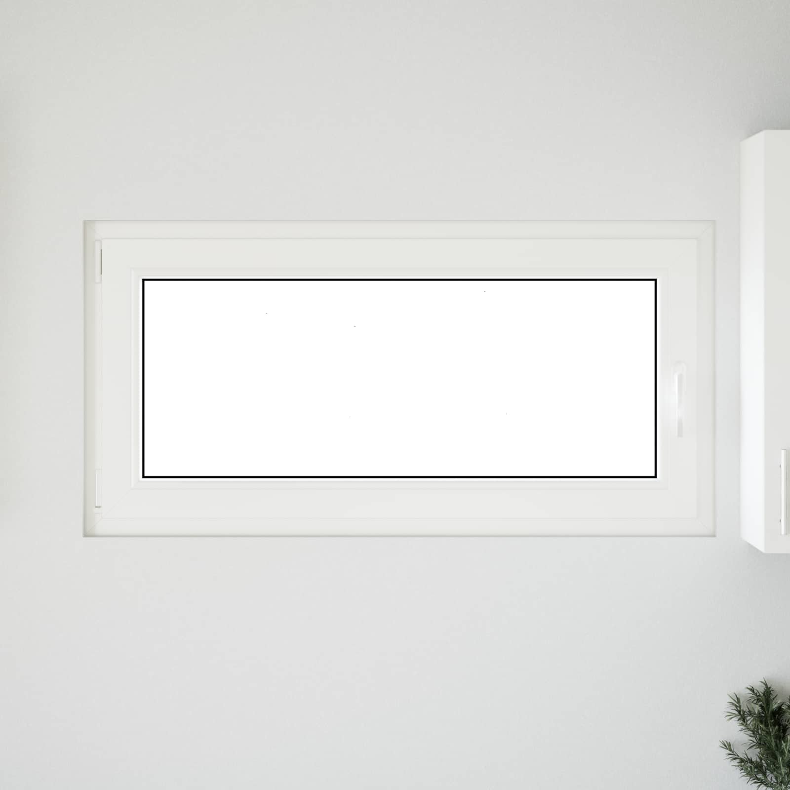 Okeno Do Suterénu Risor 120 X 60 Cm Pvc A Sklo Bílá
