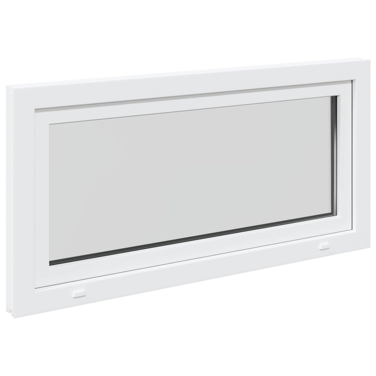 Okeno Do Suterénu Risor 120 X 60 Cm Pvc A Sklo Bílá