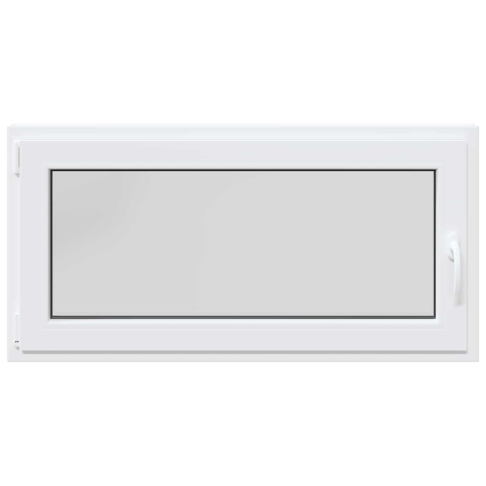 Okeno Do Suterénu Risor 120 X 60 Cm Pvc A Sklo Bílá