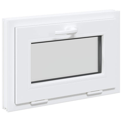 Okeno Do Suterénu Risor 60 X 40 Cm Pvc A Sklo Bílá