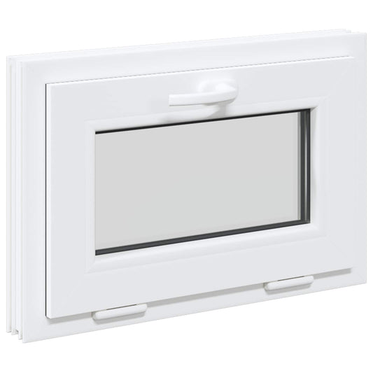 Okeno Do Suterénu Risor 60 X 40 Cm Pvc A Sklo Bílá