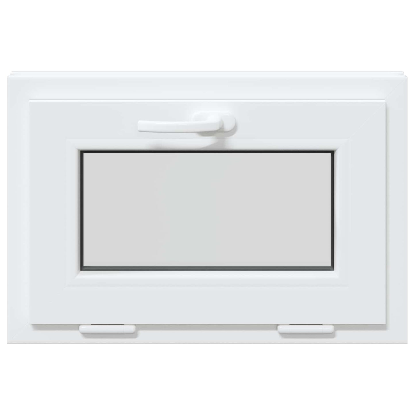 Okeno Do Suterénu Risor 60 X 40 Cm Pvc A Sklo Bílá