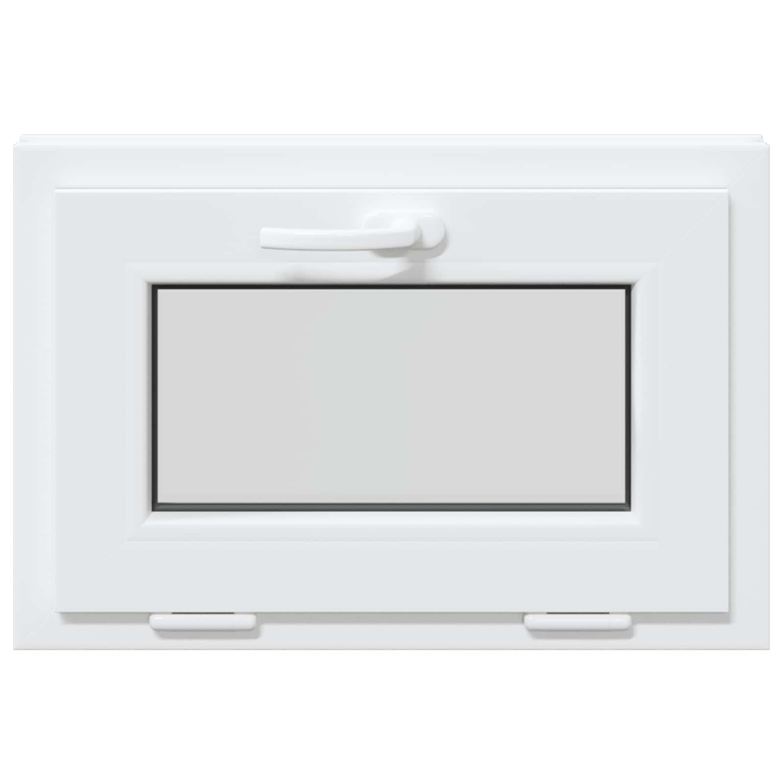 Okeno Do Suterénu Risor 60 X 40 Cm Pvc A Sklo Bílá