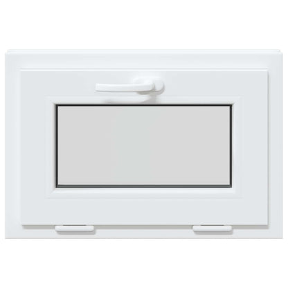 Okeno Do Suterénu Risor 60 X 40 Cm Pvc A Sklo Bílá