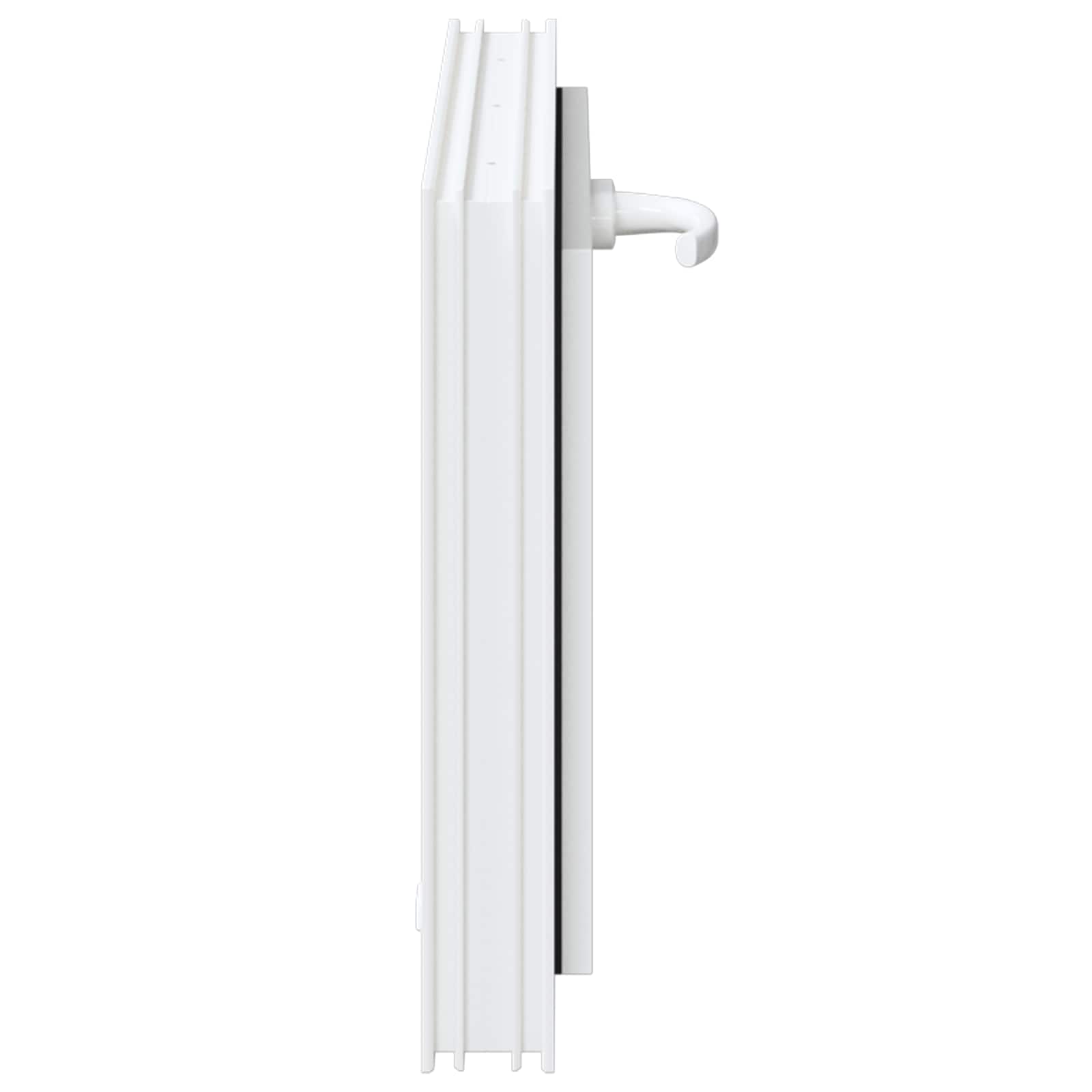 Okeno Do Suterénu Risor 60 X 40 Cm Pvc A Sklo Bílá