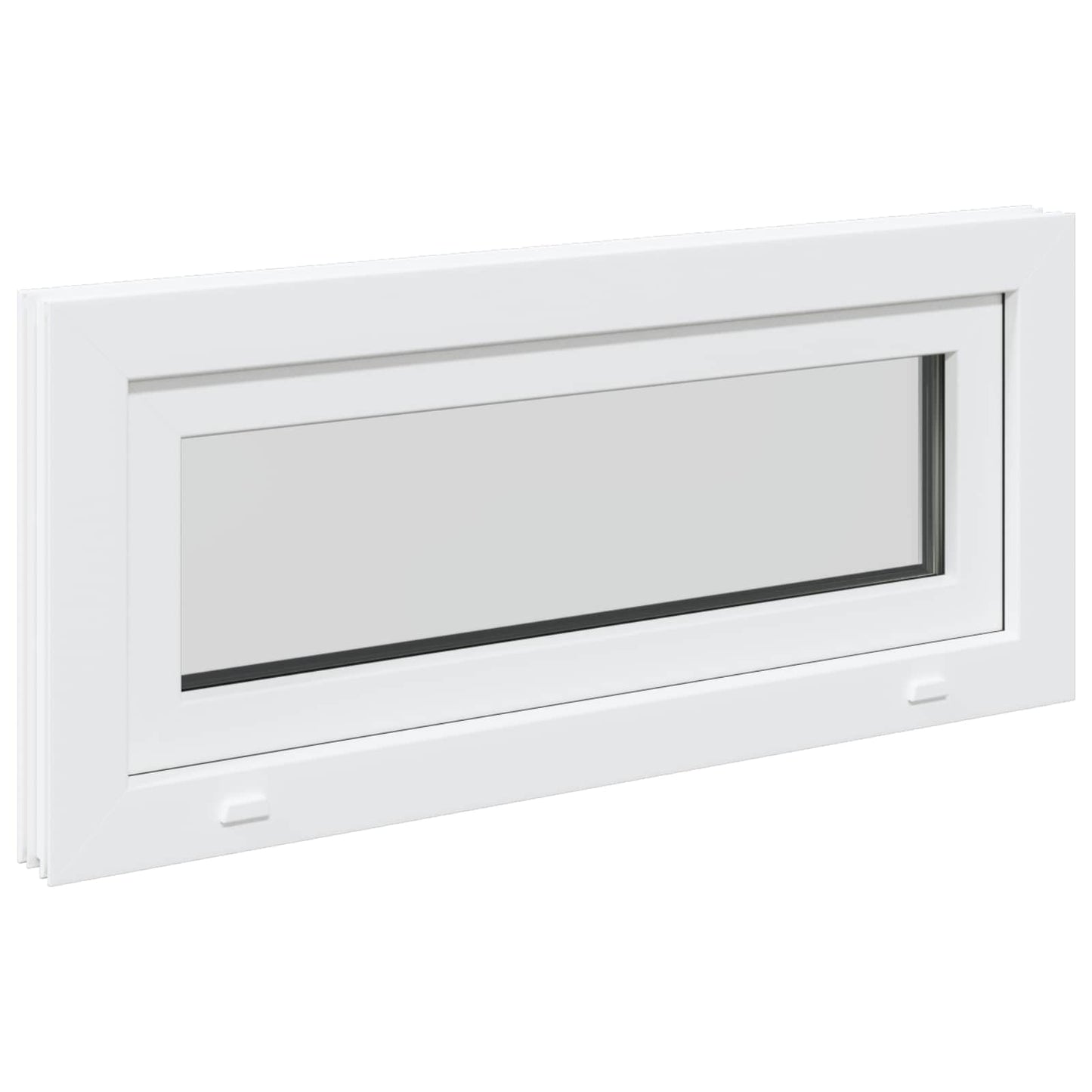 Okeno Do Suterénu Risor 90 X 40 Cm Pvc A Sklo Bílá