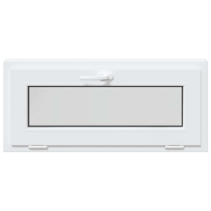 Okeno Do Suterénu Risor 90 X 40 Cm Pvc A Sklo Bílá