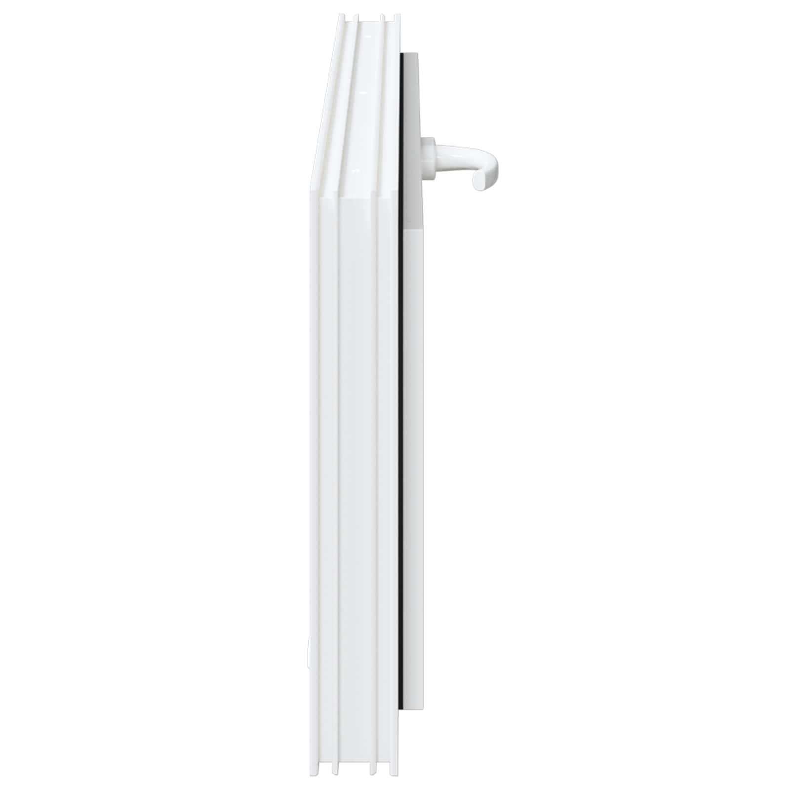 Okeno Do Suterénu Risor 100 X 40 Cm Pvc A Sklo Bílá