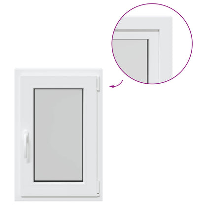 Okeno Do Suterénu Risor 50 X 75 Cm Pvc A Sklo Bílá