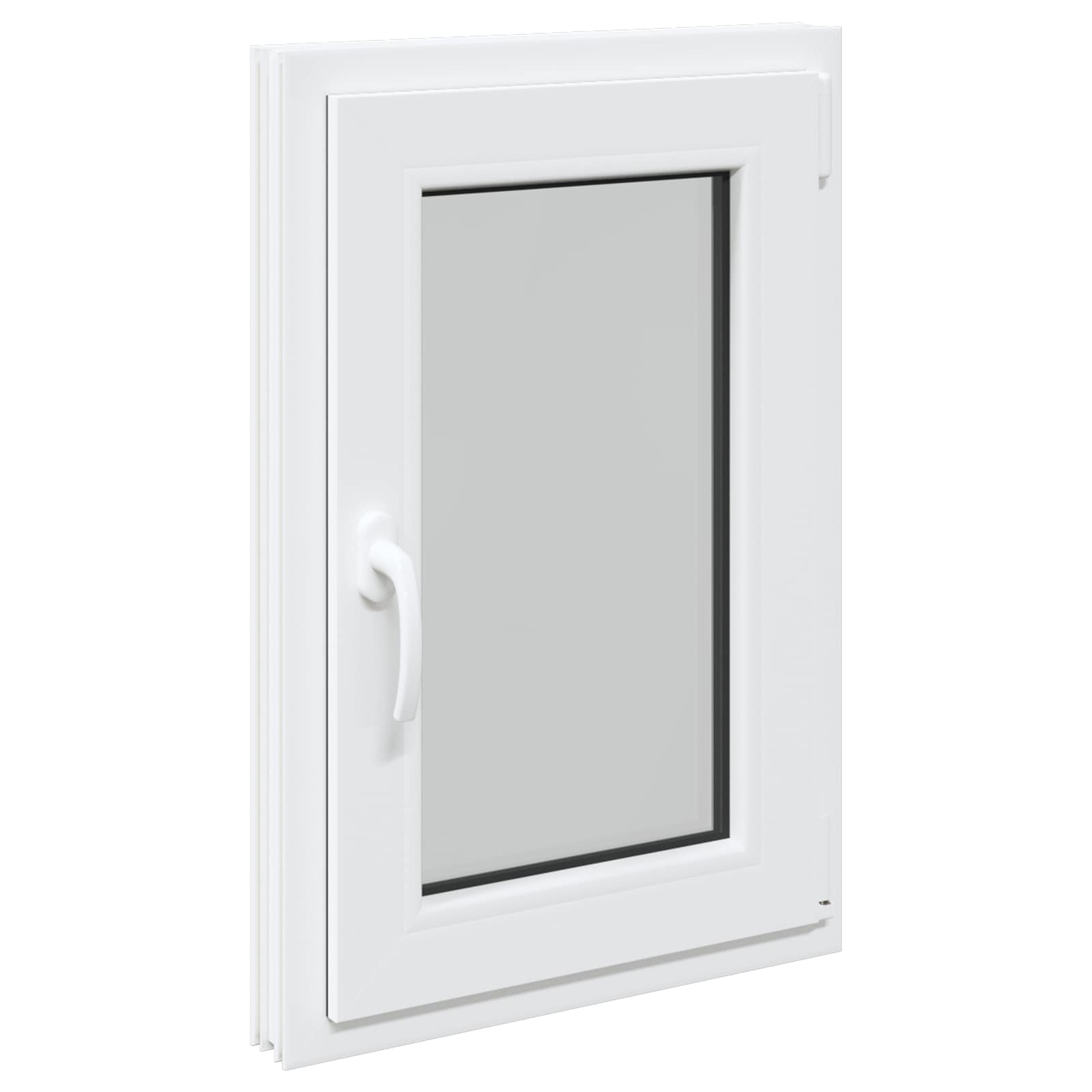 Okeno Do Suterénu Risor 50 X 75 Cm Pvc A Sklo Bílá