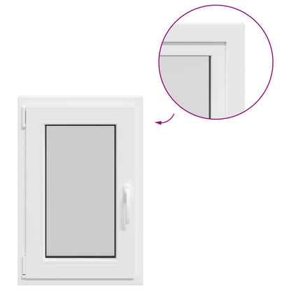 Okeno Do Suterénu Risor 50 X 75 Cm Pvc A Sklo Bílá