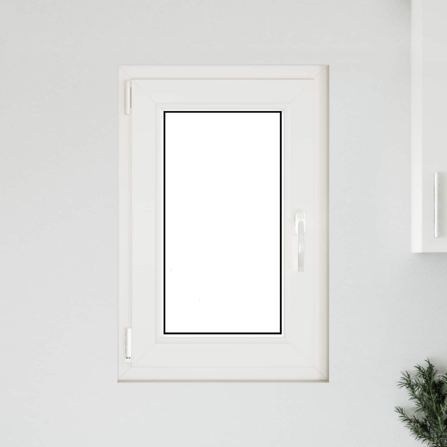 Okeno Do Suterénu Risor 50 X 75 Cm Pvc A Sklo Bílá