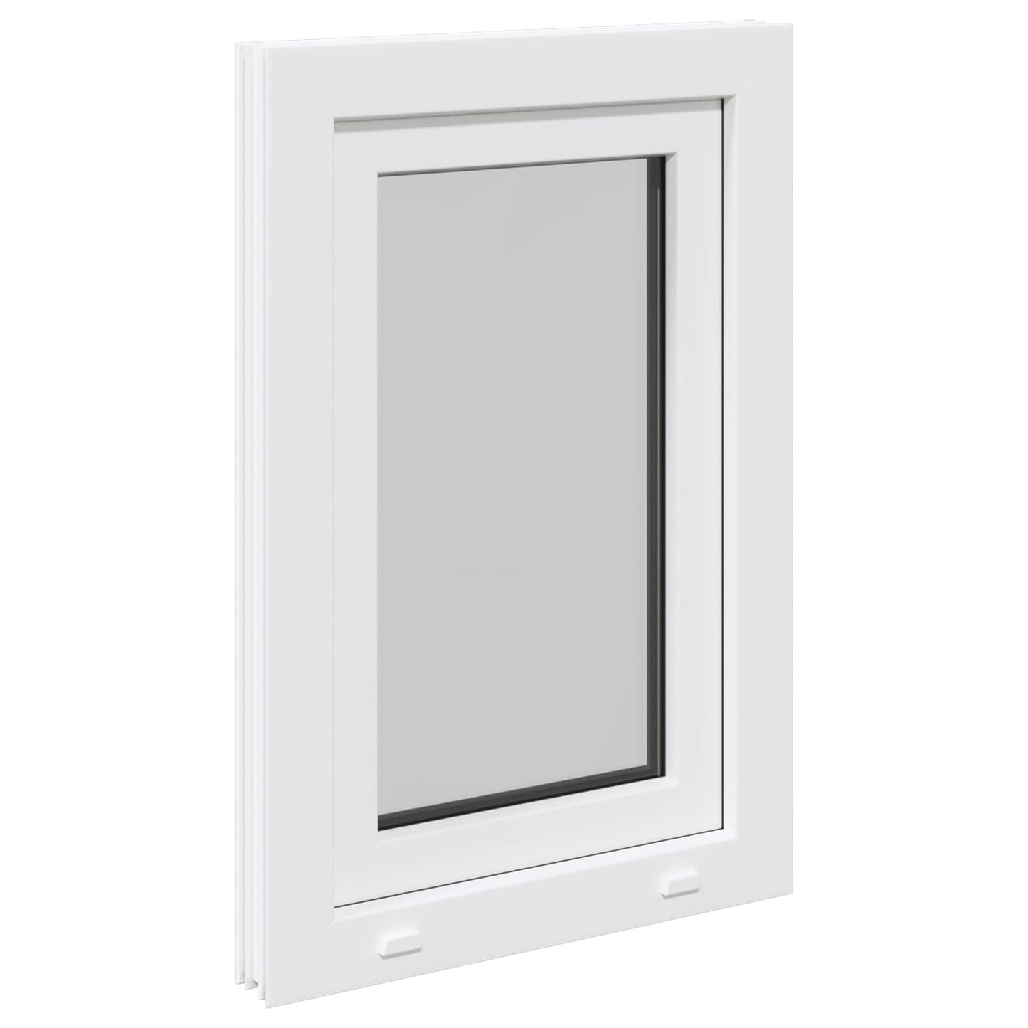 Okeno Do Suterénu Risor 50 X 75 Cm Pvc A Sklo Bílá
