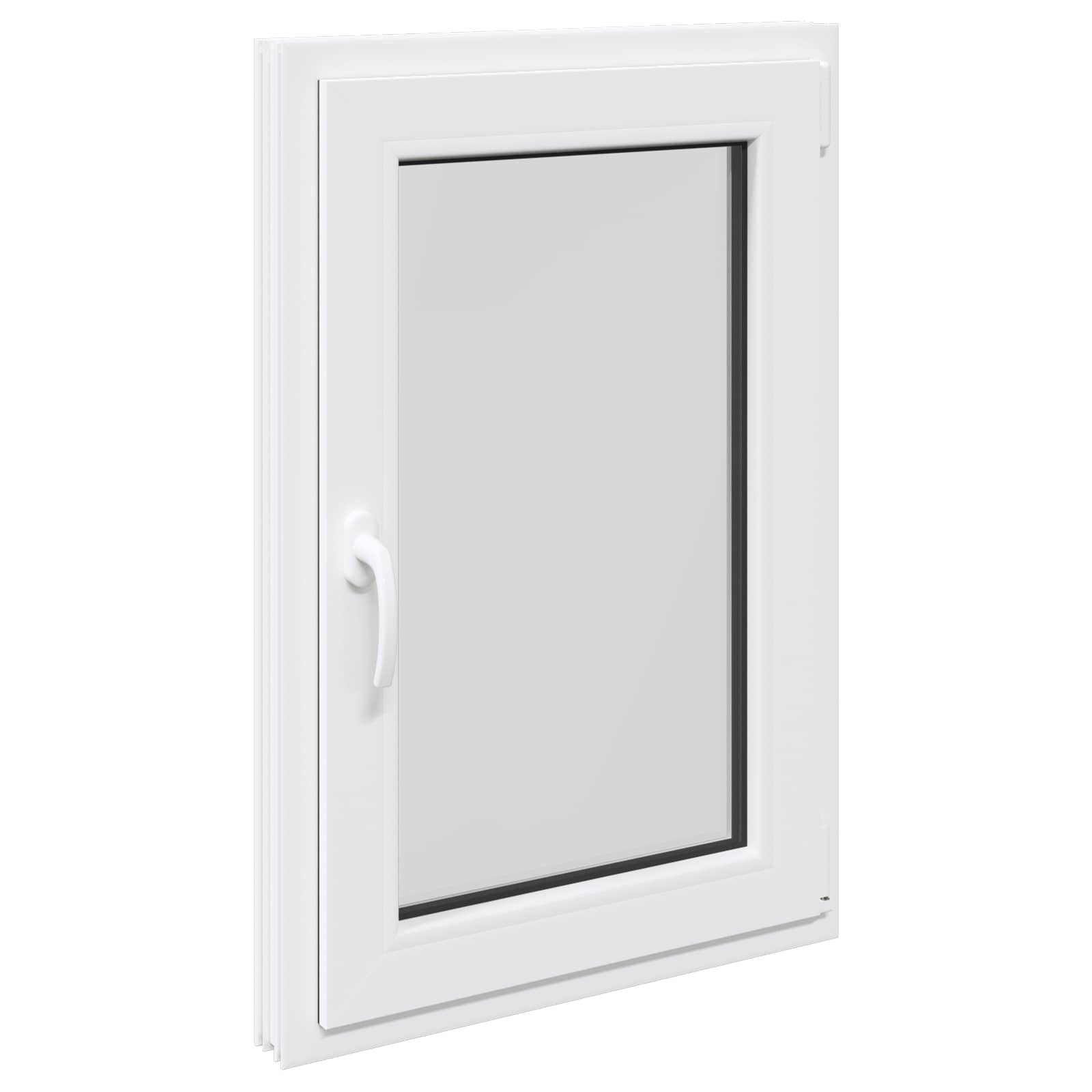 Okeno Do Suterénu Risor 60 X 100 Cm Pvc A Sklo Bílá