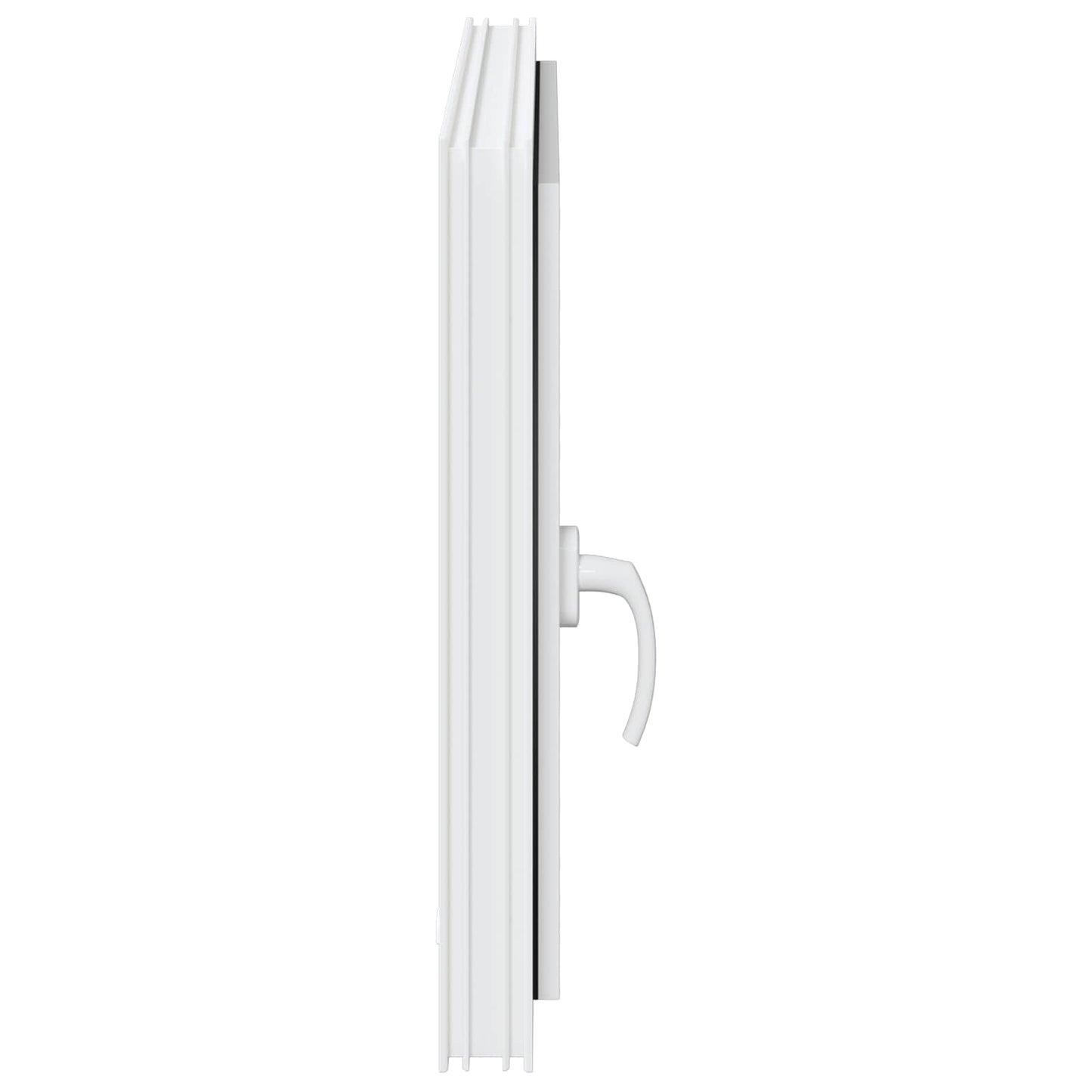 Okeno Do Suterénu Risor 80 X 50 Cm Pvc A Sklo Bílá