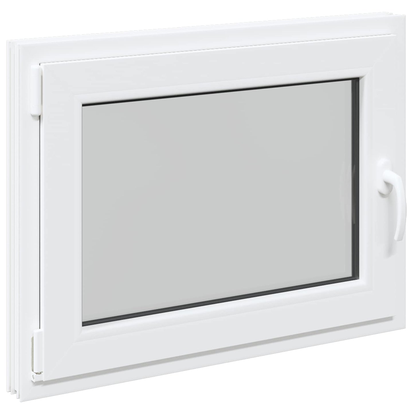 Okeno Do Suterénu Risor 80 X 50 Cm Pvc A Sklo Bílá